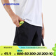 迪卡儂（DECATHLON）運(yùn)動短褲男運(yùn)動訓(xùn)練夏季薄款冰絲涼感速干休閑健身跑步寬松運(yùn)動褲 基礎(chǔ)款-黑色 L