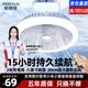 帕德頓【超長續(xù)航】usb風(fēng)扇小型吊扇宿舍床上靜音蚊帳露營臺燈風(fēng)扇戶外便攜充電風(fēng)扇 F2臺吊款【15小時續(xù)航】+遙控器 充插兩用/無刷靜音電機(jī)/三檔燈光