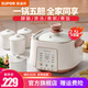蘇泊爾（SUPOR）電燉鍋 電燉盅 煲湯鍋燉湯鍋 白瓷燉鍋 一鍋五膽隔水燉 酒釀養(yǎng)生鍋 DZ25YC DZ25YC828