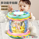 翎喏英國(guó)品質(zhì)嬰兒玩具0-1歲音樂(lè)手拍鼓拍拍鼓兒童早教故事機(jī)生日禮物 豪華款旋轉(zhuǎn)木馬-充電