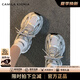 CAMILA KSENIA老爹鞋女2025新款夏季款顯高顯瘦厚底女鞋時(shí)尚百搭爆款增高休閑鞋 銀色 37