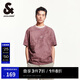 杰克·瓊斯（JACK&JONES） 扎染字母印花潮短袖百搭時尚休閑羅紋圓領寬松T恤男裝225101106