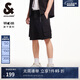杰克·瓊斯（JACK&JONES） 夏季款百搭休閑可調節腰頭工裝機能風(fēng)五分褲短褲男裝225215013