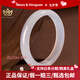 瑪薩皇冠（MazaHonguan）送老婆禮物荔枝凍手鐲女款瑪瑙玉髓玉鐲子玉石白月光手鐲生日禮物 【七夕情人節(jié)禮物】白月光手鐲【圈口56MM】