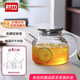 然也（RAE）玻璃沏茶壺耐高溫加厚過濾泡茶家用可加熱花茶壺1000ml KH1801