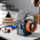 MOYi Qi2認(rèn)證無(wú)線充電器Magsafe磁吸15W蘋(píng)果16 pro手機(jī)耳機(jī)iWatch手表支架三合一時(shí)鐘音響無(wú)線充電站