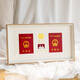 末江結(jié)婚照相框領(lǐng)證夫妻紀(jì)念結(jié)婚登記照婚姻登記證情侶結(jié)婚證證件擺臺(tái) 米色 21*39cm【結(jié)婚證紀(jì)念相框】