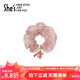 She's茜子發(fā)飾唯愛序曲山茶花大腸發(fā)圈時(shí)尚女士馬尾頭花七夕禮物送女友