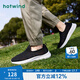 熱風(fēng)（Hotwind）男鞋春季新款男士網(wǎng)面鞋時(shí)尚休閑運(yùn)動跑步鞋老人健步男鞋 01黑色 39 偏大半碼