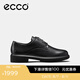 愛步（ECCO）英倫風(fēng)牛津鞋 時(shí)尚潮流百搭牛皮厚底系帶皮鞋女 都市阿姆222033 黑色22203301001 36