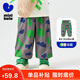 迷你巴拉（minibala）男女童褲子夏防蚊寬松兒童嬰兒寶寶長褲【速干吸汗】