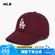 MLB棒球帽子夏季男女鴨舌帽明星虞書欣同款軟頂情侶3ACP6601N-07RDS