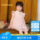 巴拉巴拉童裝女童連衣裙寶寶夏裝2024兒童裙子網(wǎng)紗國(guó)風(fēng)旗袍裙208224111021