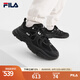 FILA 斐樂(lè )官方男鞋MARS 3 S復古運動(dòng)鞋2024冬季新款火星鞋跑步鞋 黑-BK 42