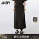 JNBY/江南布衣25夏新品半身裙牛仔A型簡(jiǎn)約通勤休閑5P4D14410 998/牛仔深灰 L