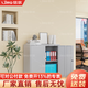 信京文件柜鐵皮柜辦公資料柜財務檔案柜鐵柜書籍柜鋼制-對開矮柜-0.7