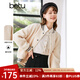betu百圖女裝短外套時(shí)髦減齡棒球服字母設(shè)計(jì)圖案短外套女2211T82 淺杏色 XS