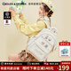 蔻一（Cnoles）迷路貓雙肩包女2025新款高顏值學(xué)生書包ins小眾背包可愛少女包包 奶油白