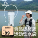 伯希和（Pelliot）戶外飲水袋登山徒步跑步便攜越野跑騎行軟水壺16504455悅動白2L