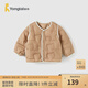 童泰（TONGTAI）嬰兒羽絨服秋冬季輕薄款寶寶鴨絨服男童女童上衣休閑外出外套 棕色 100 碼(建議2-3歲身高90-103cm)