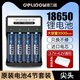 德力普（Delipow）18650鋰電池大容量3500毫安強光手電筒專用電池充電器套裝 麥克風/頭燈/航模/小風扇3.7V-4.2V通用