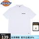 dickies 短袖 polo衫男式純色百搭新款清爽潮流上衣010310 白色 L