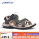 迪卡儂（DECATHLON）戶外涼鞋魔術(shù)貼沙灘鞋【23年新】卡其色-男42-4015511