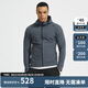 SPYDER蜘蛛連帽外套男子男士夾克外套23ES101M 深灰袖子銀標-23ES101M XXL