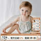 OAK FAMILY夏季新品嬰兒衣服吊帶包屁衣清涼透氣女寶寶爬服哈衣 鈴蘭物語 80cm