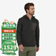 PATAGONIA男士R1 Air Full-Zip Hoody全拉鏈連帽抓絨外套巴塔哥尼亞 40255 BLK黑色 S