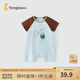 童泰（TONGTAI）嬰兒連體衣夏季薄款純棉新生兒衣服寶寶外出哈衣爬服百搭童裝 栗殼 80cm