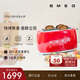 SMEG/斯麥格復(fù)古烤面包片機(jī)吐司多士爐三明治早餐機(jī)多功能家用6檔烘焙TSF01官方旗艦生日禮物中秋禮品 紅色（四片式）