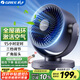 格力（GREE）空氣循環(huán)扇臺(tái)式風(fēng)扇家用電風(fēng)扇風(fēng)寶遙控小風(fēng)扇搖頭電扇渦輪換氣扇循環(huán)對(duì)流風(fēng)扇FXT-1506Bg3