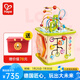 Hape【歐盟品質(zhì)】六面體早教盒子繞珠配對滾珠 益智玩具兒童禮物 開心農(nóng)場游戲盒 1-3Y