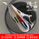 安踏（ANTA）KT10｜籃球鞋男氮科技湯普森實戰(zhàn)訓練碳板中幫運動鞋112441101 穿越時間/灰-10 43 (270mm)