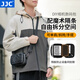 JJC 相機(jī)數(shù)碼包 適用于索尼ZVE10黑卡7代奧林巴斯TG7/6大疆Action5Pro富士Evo拍立得X half微單收納袋 【數(shù)碼相機(jī)包】配加厚底墊+3塊隔條+肩帶
