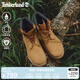 添柏嵐（Timberland）官方踢不爛男鞋新款大黃靴戶外防水皮革偏大|18094 18094W/小麥色 41