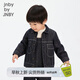 jnby by JNBY[江南布衣嬰童]秋夾克外套大口袋潮酷休閑感男女童嬰兒YN8610400 991牛仔藏青 100 cm