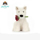 JELLYCAT英國正品告白西高地門(mén)羅蘇格蘭梗毛絨玩偶玩具七夕情人節禮物 玫瑰西高地25cm