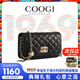 COOGI女包輕奢品牌小香風(fēng)斜挎包母親節520情人節生日禮物女送老婆女友 黑色