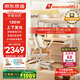 京東京造沐光桌100w護(hù)眼大路燈兒童學(xué)習(xí)桌書桌椅套裝升降學(xué)生寫字桌1.2m棕