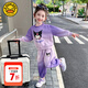G.DUCKKIDS小黃鴨童裝女童套裝春秋2025新款洋氣兒童衣服中小童庫洛米兩件套 紫色庫洛米 110 尺碼4~5歲【100-110cm】cm