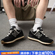 NEW BALANCE男鞋女鞋 25夏季新款nb574系列情侶運(yùn)動(dòng)鞋慢跑鞋復(fù)古拼接休閑鞋子 U574RUS-D/黑色/店長推薦 40.5 （內(nèi)長255mm）