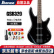 IBANEZ依班娜電貝斯GSR320-BK黑色 被動(dòng)拾音 初學(xué)者入門男女生四弦貝司