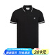 卡爾文·克萊恩（Calvin Klein）時(shí)尚經(jīng)典百搭短袖POLO衫服飾多個(gè)顏色翻領(lǐng)11971節(jié)日禮物 黑色 M