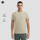 迪桑特（DESCENTE）TRAINING系列綜訓男士TOUGH面料短袖針織衫T恤 BE-米色 2XL (185/104A)