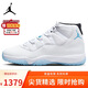 Jordan籃球鞋男子AJ11喬11高幫JORDAN 11運動鞋CT8012-104白藍(lán)44