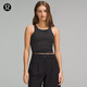 lululemon丨Ebb to Street 女士短款工字運動(dòng)背心 內置內衣 LW1CJUS 黑色 S /6