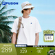 斐樂（FILA）FUSION潮牌情侶多彩短袖T恤2025新款男女短T時尚大logo夏季短袖 標準白-WT XL 180/100A 【寬松版型】