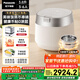 松下（Panasonic）【國家補貼】旗艦款飯光光Ultra電飯煲0涂層家用3-6人無(wú)涂層不銹鋼IH電壓力煮飯鍋3.8升HXES151